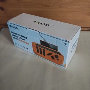 Hand Crank Weather Radio Emergency Solar 2021 5000mAh Power Bank Charger Light